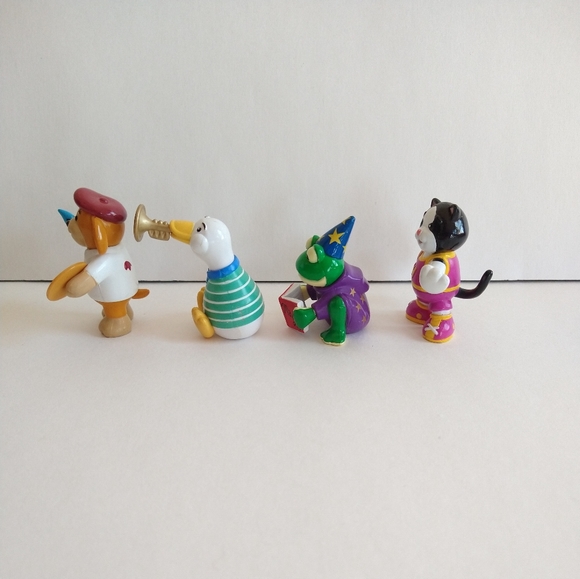 *SOLD* Ganz Webkinz Lot of 4 Loose Figurines Dog, Googles Goose, Frog, Cat - Picture 5 of 6